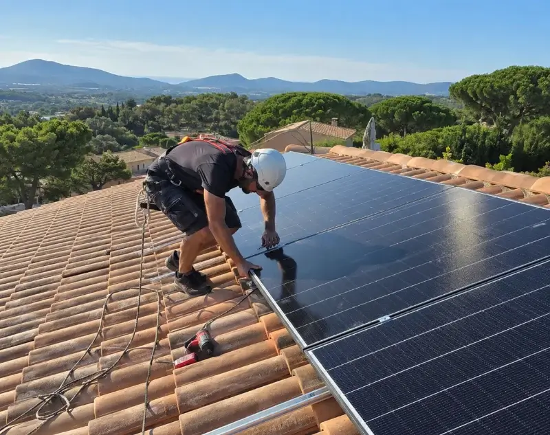 Installateur panneaux solaires Arue — pose photovoltaïque sur toiture